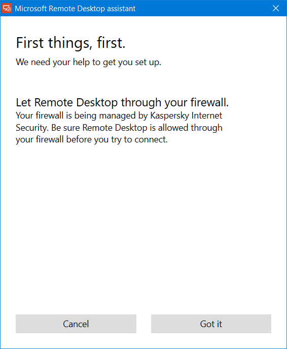Microsoft Remote Desktop Assistant 3