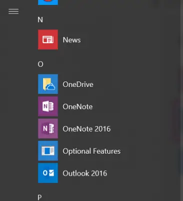 onenote app windows 10