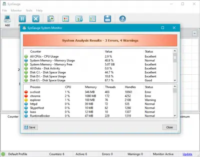 instal the new version for windows SysGauge Ultimate + Server 9.9.18
