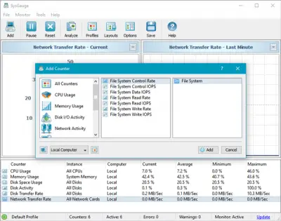 SysGauge Ultimate + Server 9.9.18 free downloads