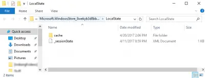 windows 10 store cache may be damaged