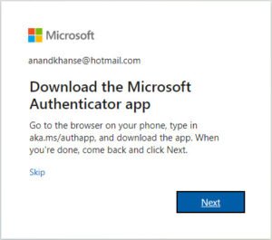 How to enable 2-step verification in Microsoft Account