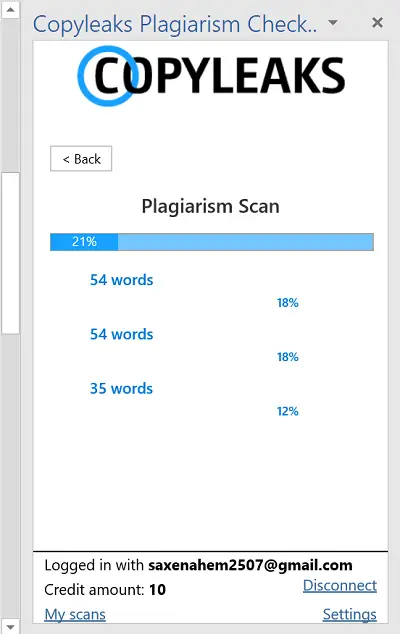 plagiarism checker unlimited words free