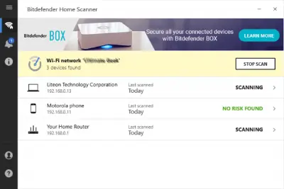 scan my home network for vulnerabilities