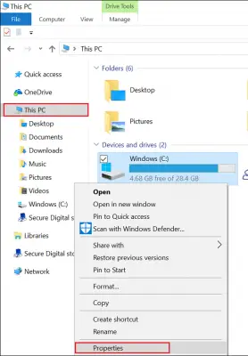 Your OneDrive folder can’t be created in the location you selected