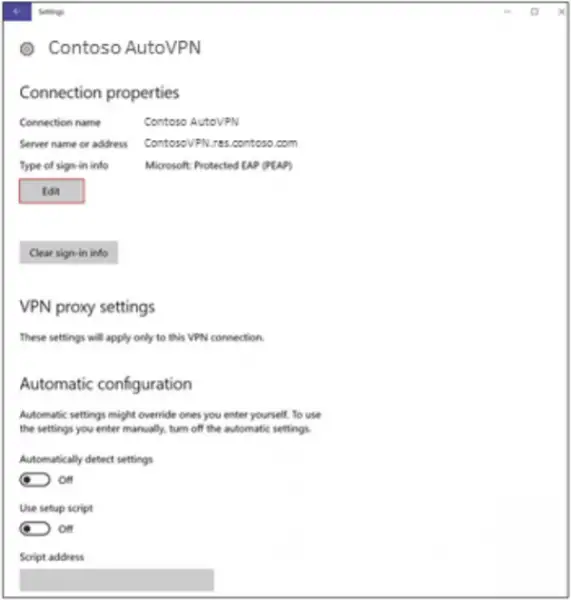vpn autoconnect windows 10