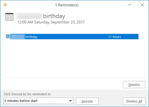 Turn Off Outlook Calendar Reminders And Popup Notifications Info Hack 