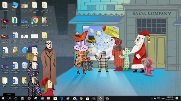 Thèmes De Noël Windows 11 10 Fonds D écran Arbre Écrans De Veille