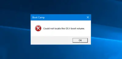 how to switch from windows to mac bootcamp without restarting