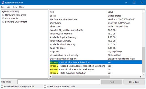 Check if your Intel or AMD processor supports Hyper V using these tools - 83