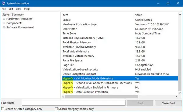 Découvrez Si Votre Pc Windows 10 Prend En Charge Hyper-V