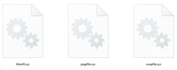 Hiberfil.sys, Pagefile.sys & the New Swapfile.sys