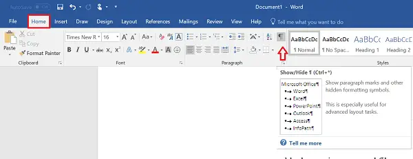 how to remove a page in word open office