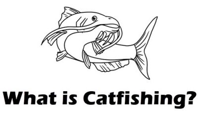What does Catfish mean in online dating context?