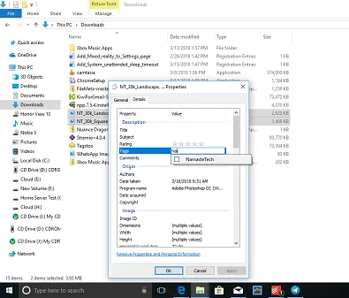 How to Add Tags to Photos and Documents in Windows 10