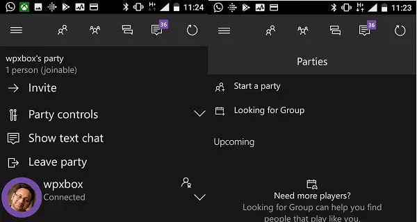 How To Use Party Chat On Xbox One Windows 10 Android And Ios - roblox removed chat on xbox