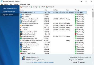 free downloads Auslogics Windows Slimmer Pro 4.0.0.3