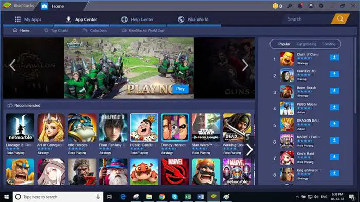 download bluestacks android emulator on your pc