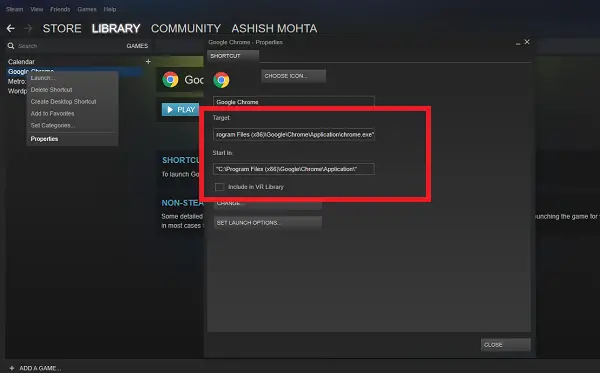 How To Add Windows 10 Store Game Apps To Steam - add roblox shortcut to desktop
