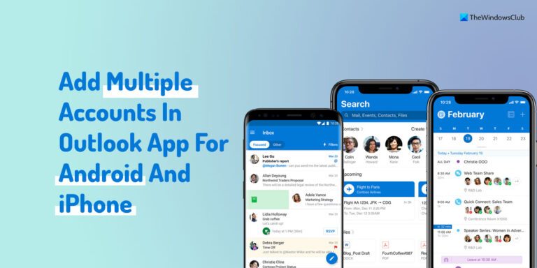 add-multiple-accounts-in-outlook-app-for-android-and-iphone