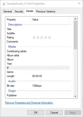 How To Edit Music Metadata On Windows 11/10