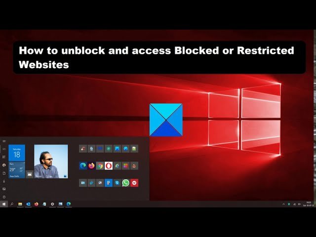 how to unblock youtube in pc