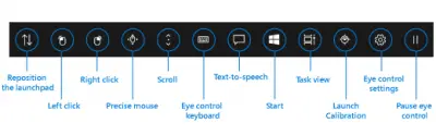 Eye control app windows 10 что это