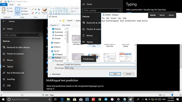 How to enable Text Prediction for Hardware Keyboard in Windows 11/10