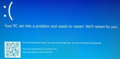 Machine check exception windows 10 как исправить