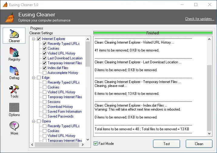 Fast remove. Программа Junk Cleaner для Windows форум.