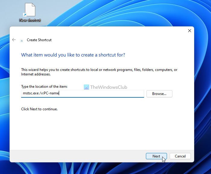 remote desktop connection task manager shortcut