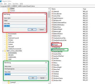 How to change Translucent Selection Rectangle Box color in Windows 11