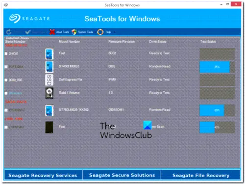 seagate seatools netware