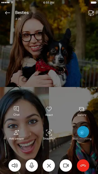 how to share screen on skype android tablet