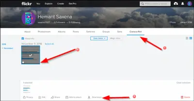 How To Download Photos From Flickr To Computer