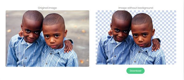  lets you remove background from Images & Photos online free