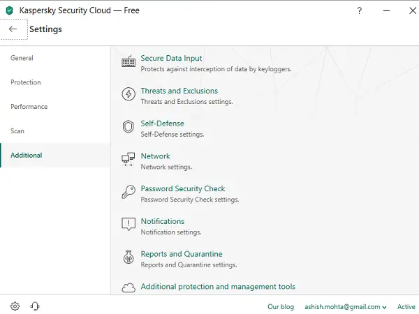 Kaspersky Security Cloud Free Antivirus Review   Protect Windows 10 - 10