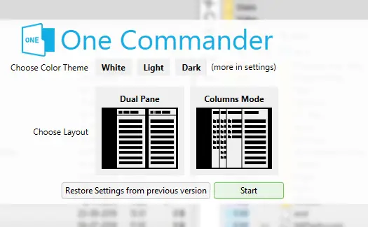 one commander file manager
