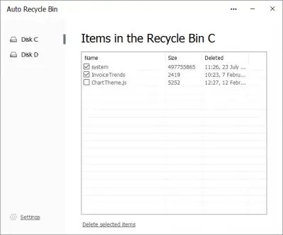 Auto Recycle Bin for android download