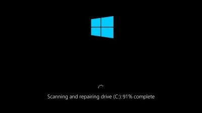 scan and repair drive windows 10