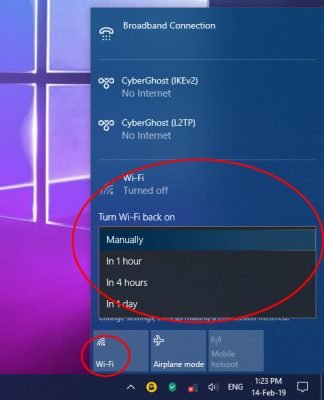 How to set up an Internet connection on Windows 11/10