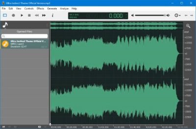 download the new version for mac ocenaudio 3.12.3