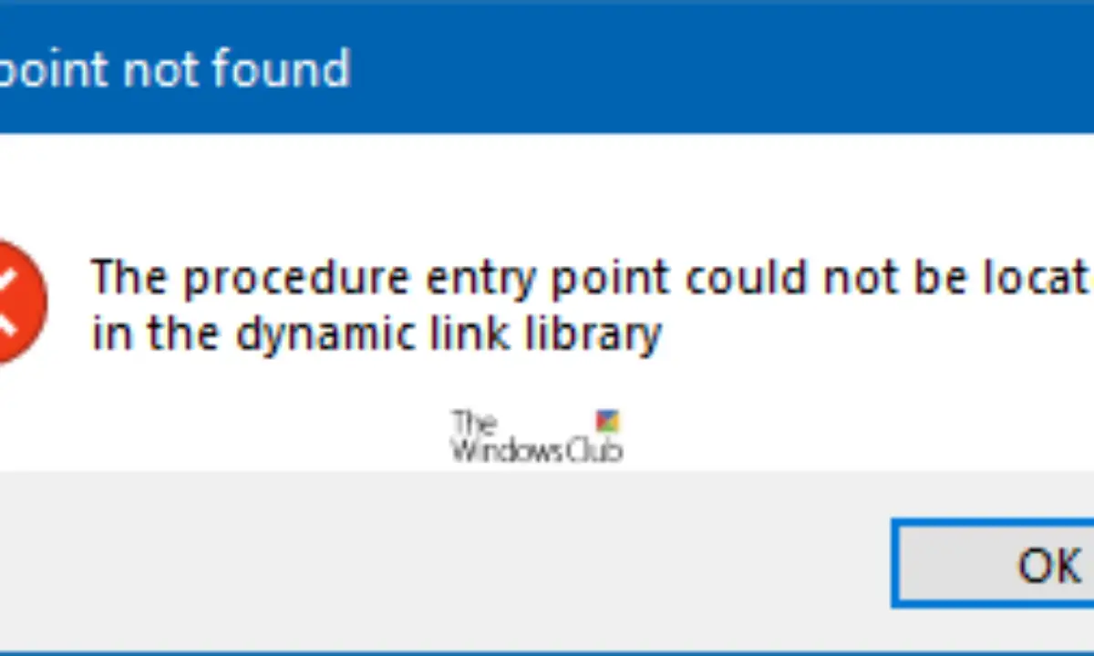 The Procedure Entry Point Could Not Be Located In The Dynamic Link Library - entry point roblox script