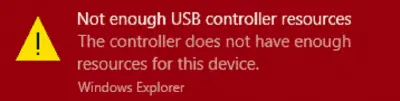  USB Influenza A virus subtype H5N1 is leading alongside virtually devices based on it FIX Not plenty USB controller resources fault on Windows 10