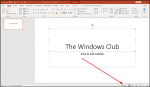 how to see slide notes during powerpoint presentation