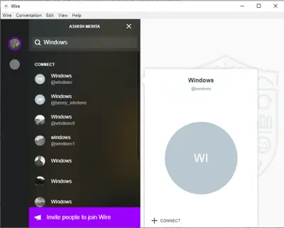 wire instant messenger