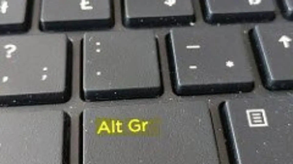How Do I Enable Or Disable Alt Gr Key On Windows 10 Keyboard