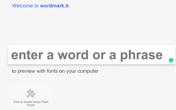 Wordmark.it Extension