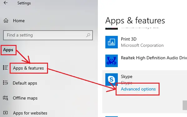 unable to add skype contacts in windows 10