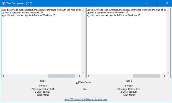 Compare Two Text Files With Text Comparator Software For Windows